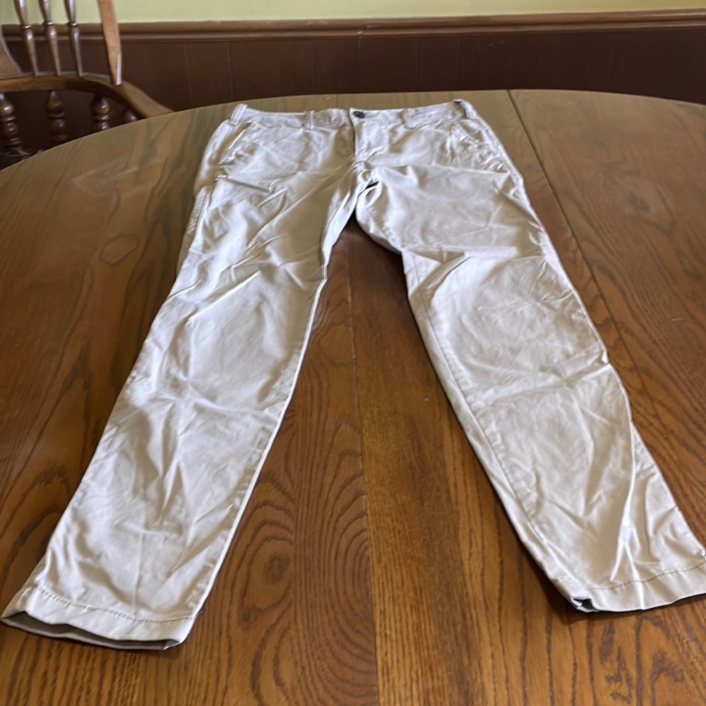 Hollister Mens Skinny Chinos Light Tan